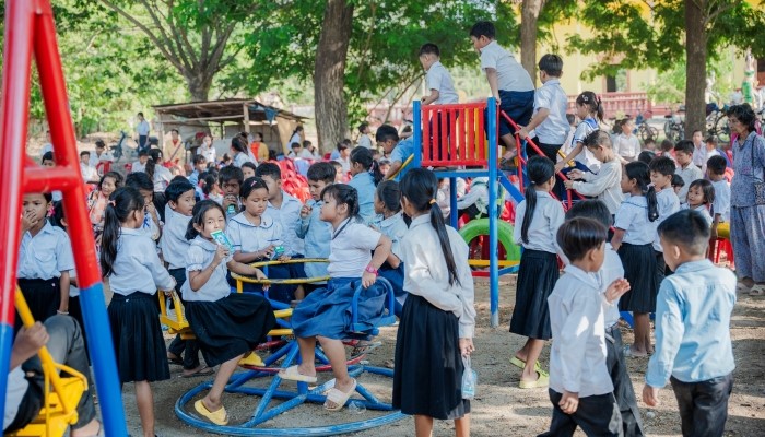 Classroom and Outdoor Playground | Cambodia 2024
